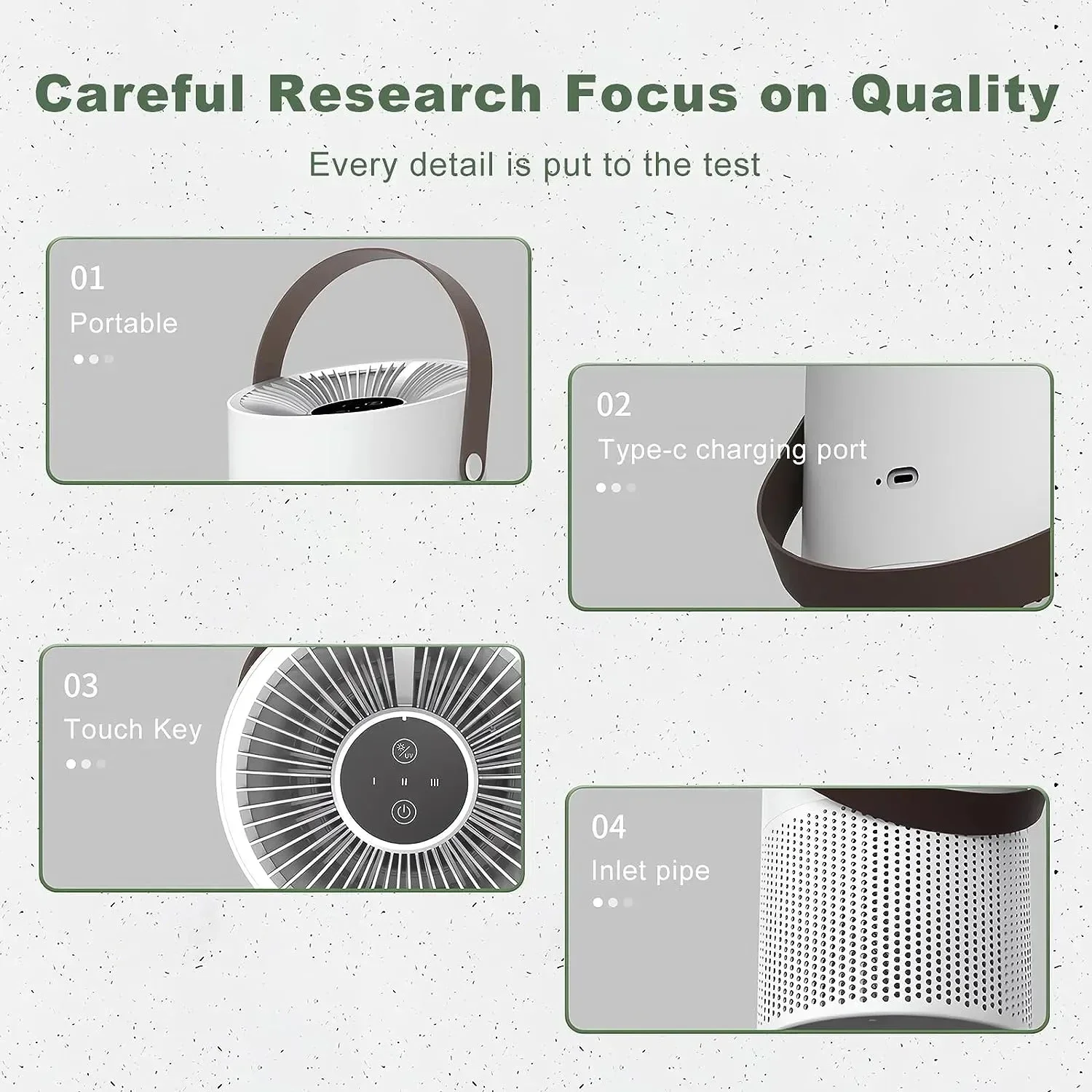 Purificateur d'Air HUIQIMEI 5