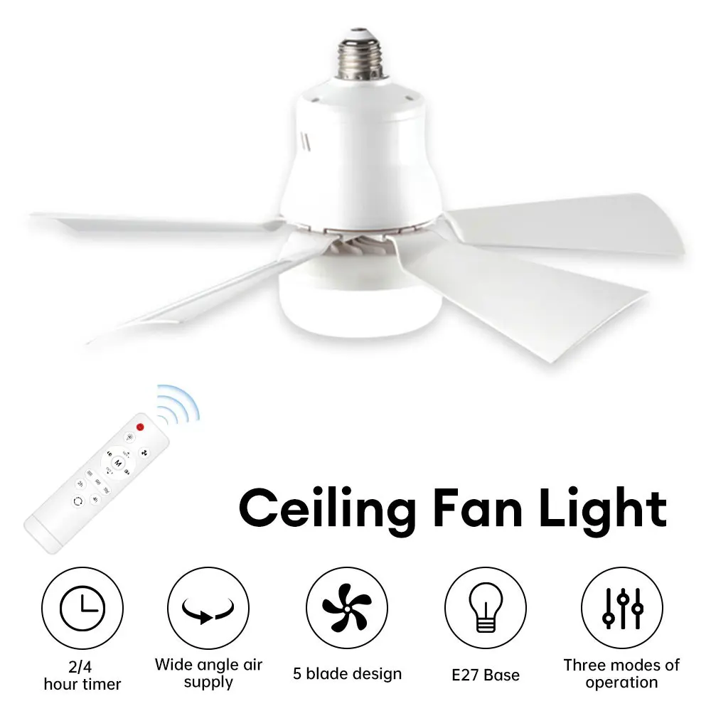 Ventilateur de Plafond LED Intelligent avec Gradation à Distance 6
